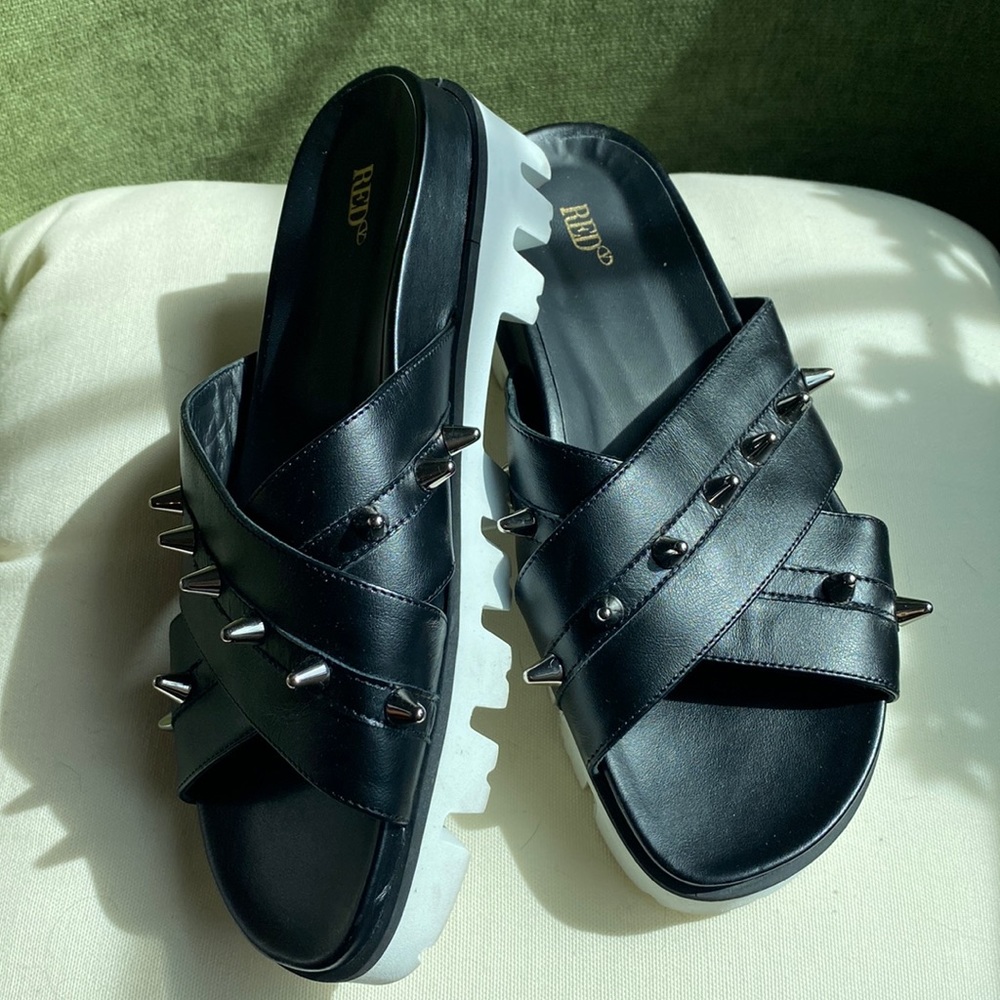 Red Valentino slides